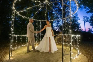 chateau de morey mariage photo de nuit